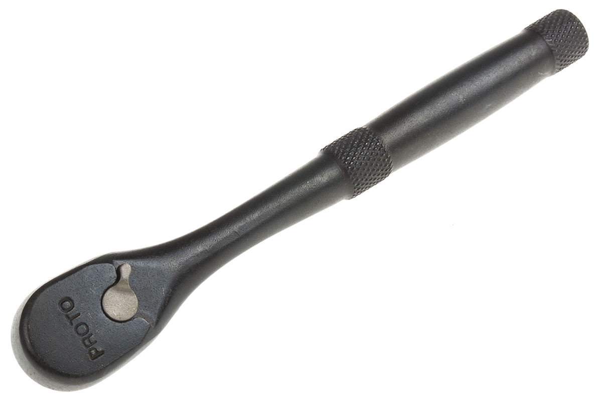 4749xlbl Stanley Proto 6.35 mm Ratchet with Ratchet Handle, 127mm Overall