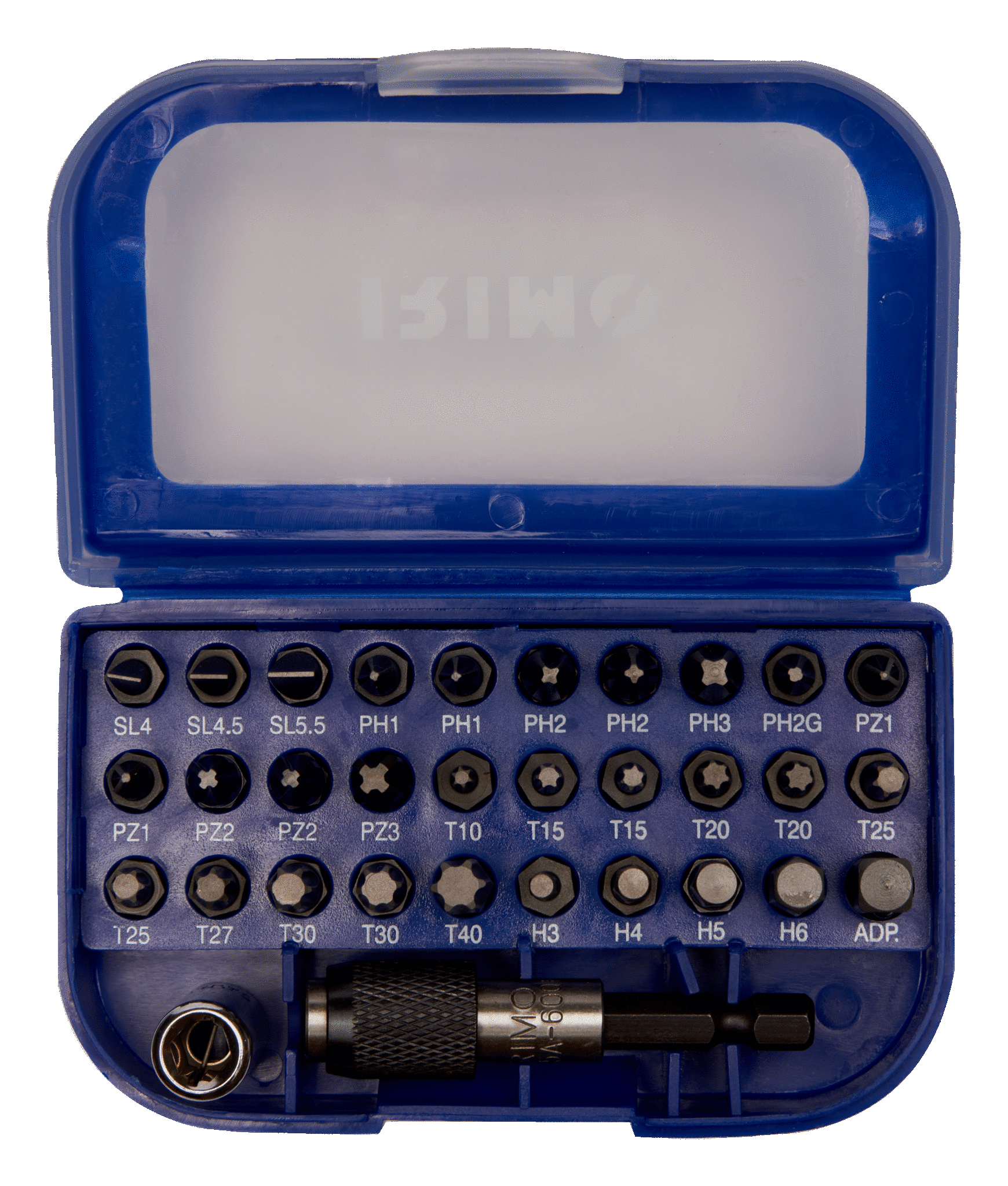 IRIMO Hex, Hex, Phillips, Pozidriv, Slotted, Torx Bit Set 32 Pieces