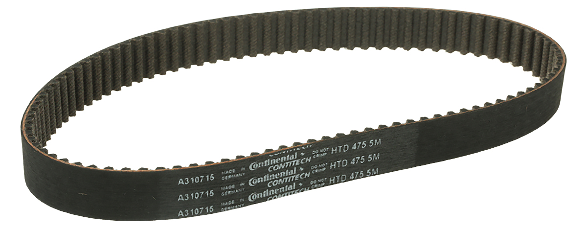 Contitech 475 5M 15 Timing Belt 95 Teeth, 475 mm Length, 15 mm Width