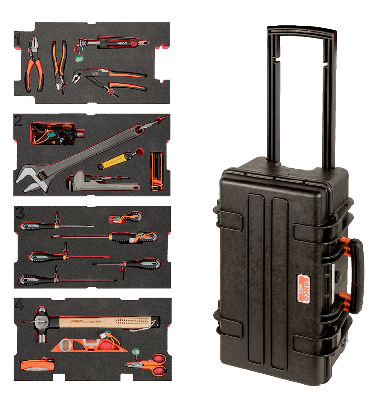 Bahco 29 Piece Tool Kit Tool Kit with Case