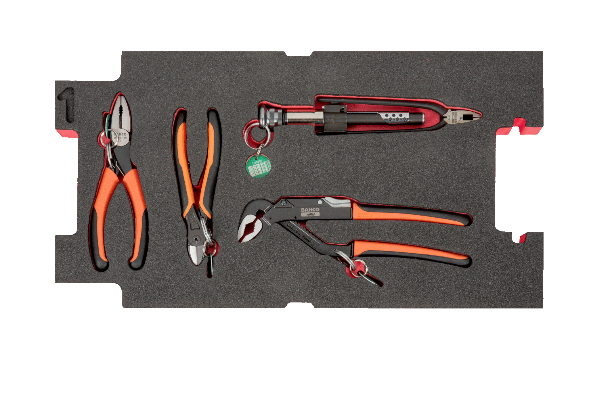 4750rchdw01ff4 Bahco 29 Piece Tool Kit Tool Kit with Case