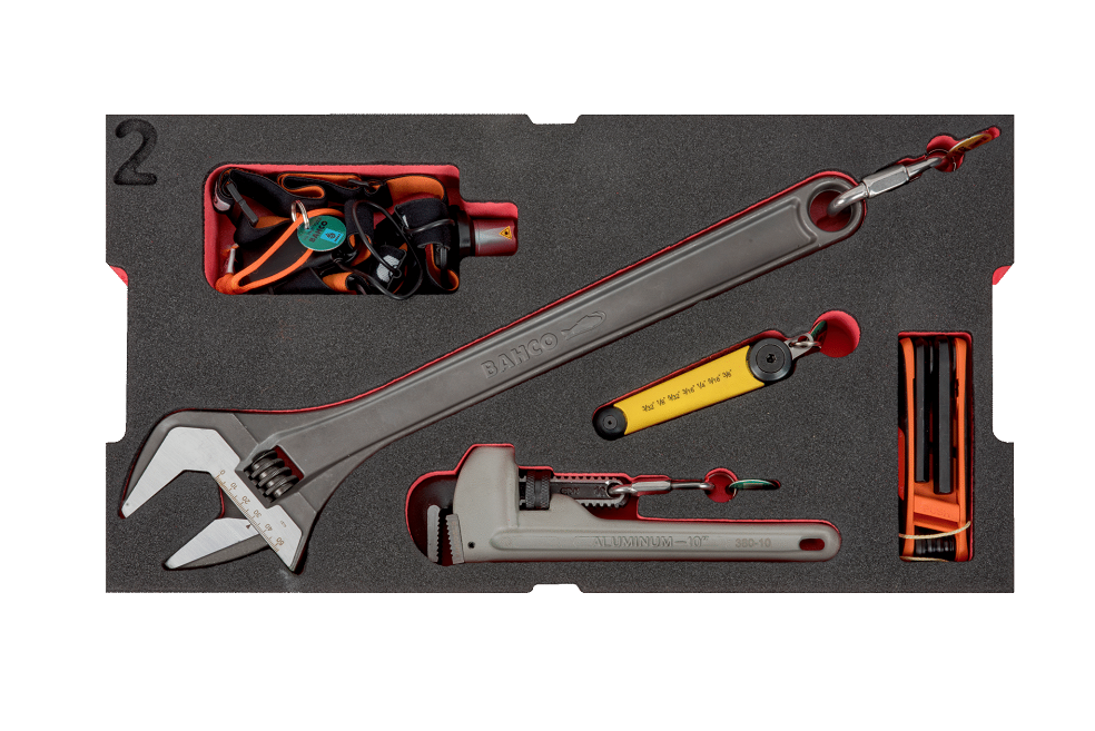 4750rchdw01ff4 Bahco 29 Piece Tool Kit Tool Kit with Case