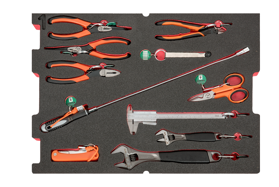 4750rchdw02ff4 Bahco 114 Piece Tool Kit Tool Kit with Case
