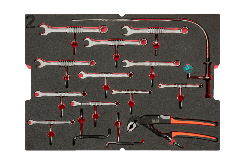 4750rchdw02ff4 Bahco 114 Piece Tool Kit Tool Kit with Case