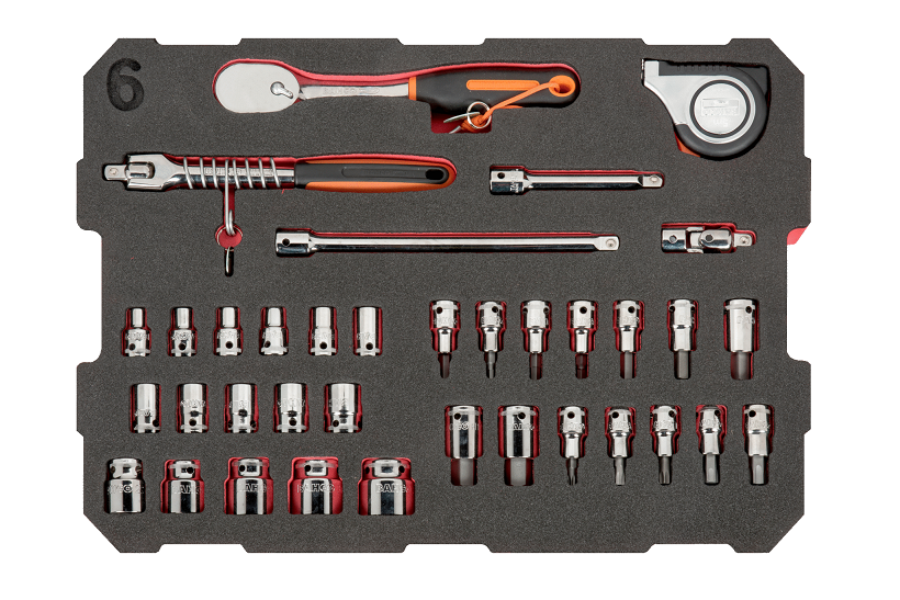 4750rchdw02ff4 Bahco 114 Piece Tool Kit Tool Kit with Case