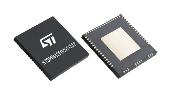 STMicroelectronics STSPIN32F0251Q, DC Motor DC Motor Driver, 250 V 18.9 mA 64-Pin, VFQFPN