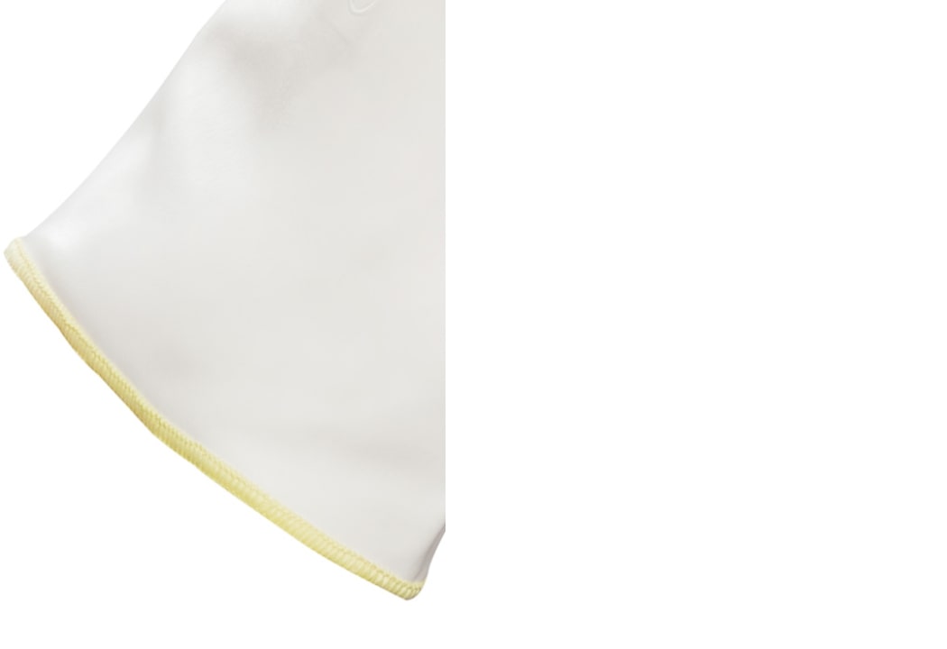 476 Mapa TEMP COOK  White Nitrile Work Gloves, Size 9, Nitrile Coating
