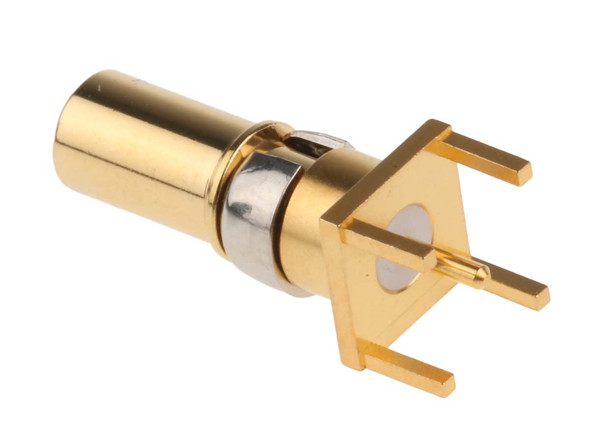 477-7271 RS PRO  DIN 41612, Straight  Coaxial , Male  Gold , Copper Alloy, Backplane Connector Contact