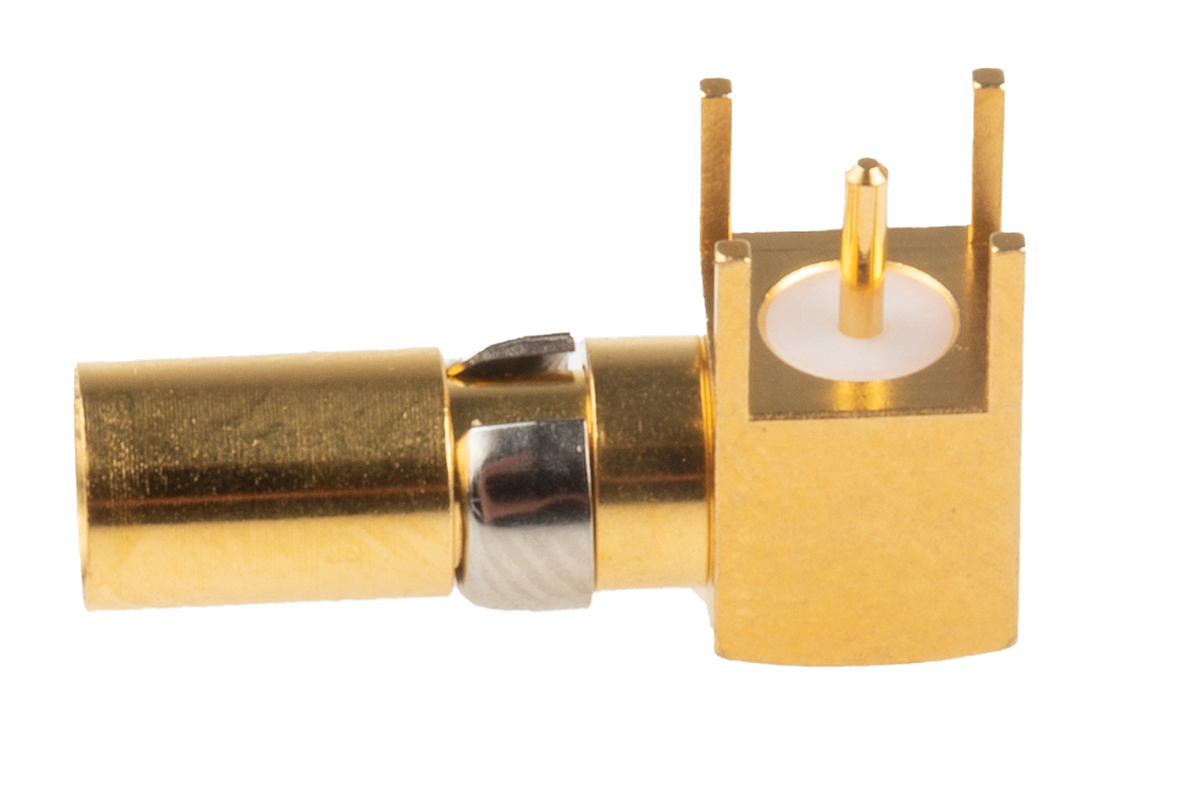 477-7287 RS PRO  DIN 41612, Right Angle  Coaxial , Female  Gold , Copper Alloy, Backplane Connector Contact