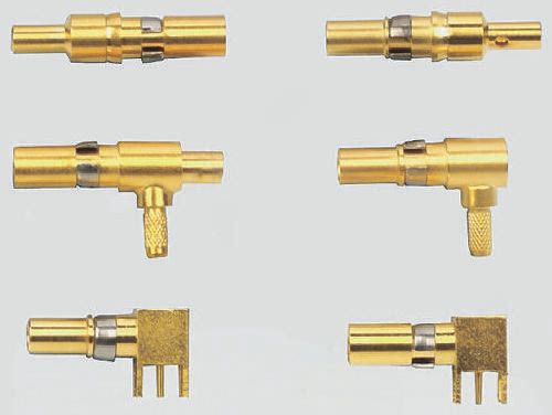 477-7350 RS PRO  DIN 41612, Straight  RG316/U, RG188A/U, RG-174U , Female  Gold , Copper Alloy, Backplane Connector Contact