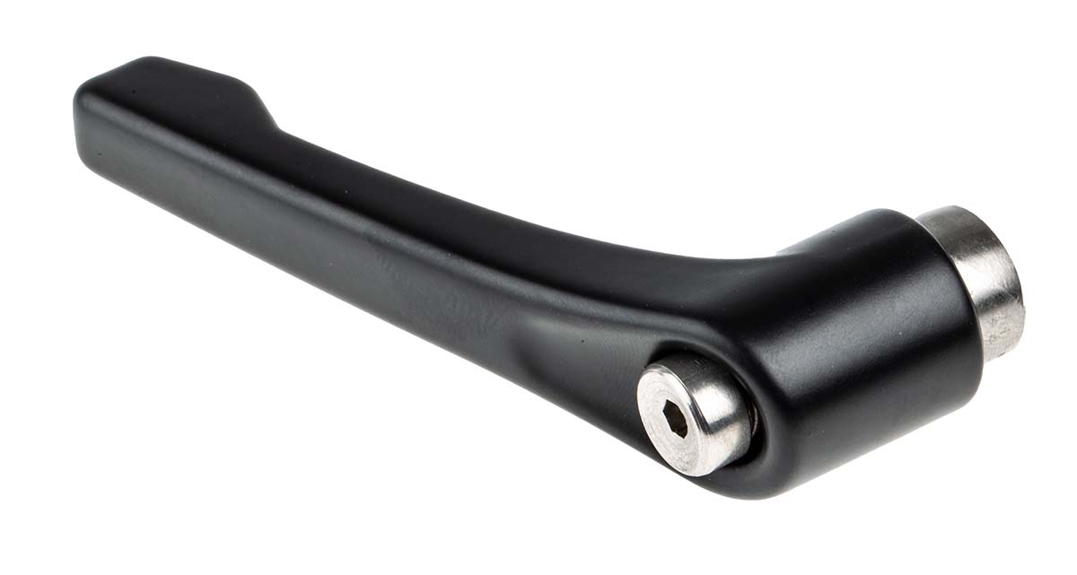 RS PRO Stainless Steel Clamping Lever, M8 x 10 mm