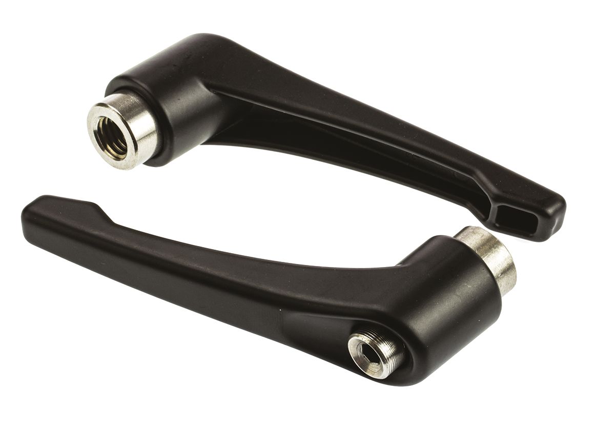 RS PRO Stainless Steel Clamping Lever, M12 x 16 mm