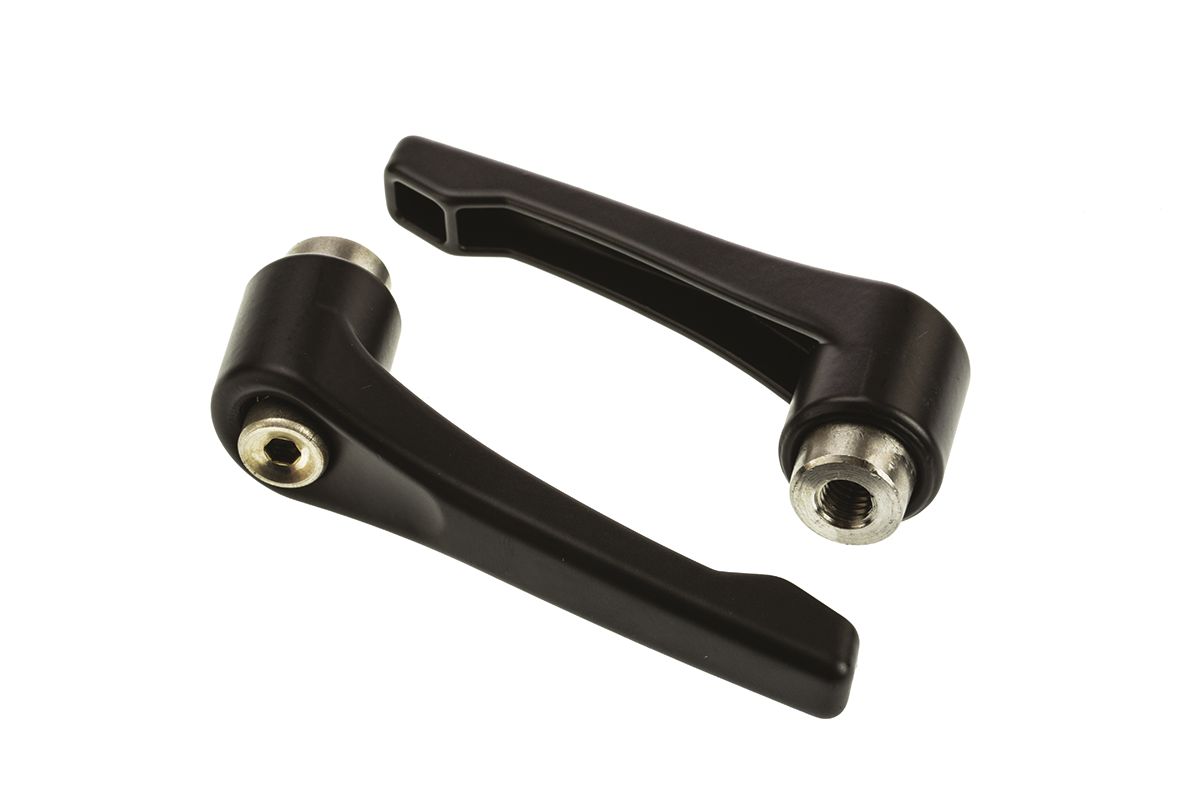 RS PRO Stainless Steel Clamping Lever, M8 x 12 mm