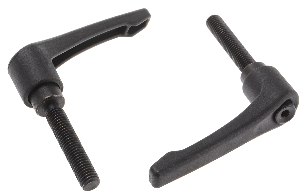 RS PRO Clamping Lever, M10 x 50 mm
