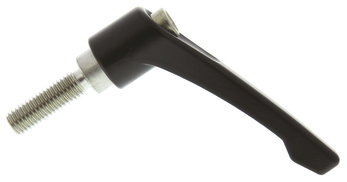 RS PRO Stainless Steel Clamping Lever, M10 x 32 mm