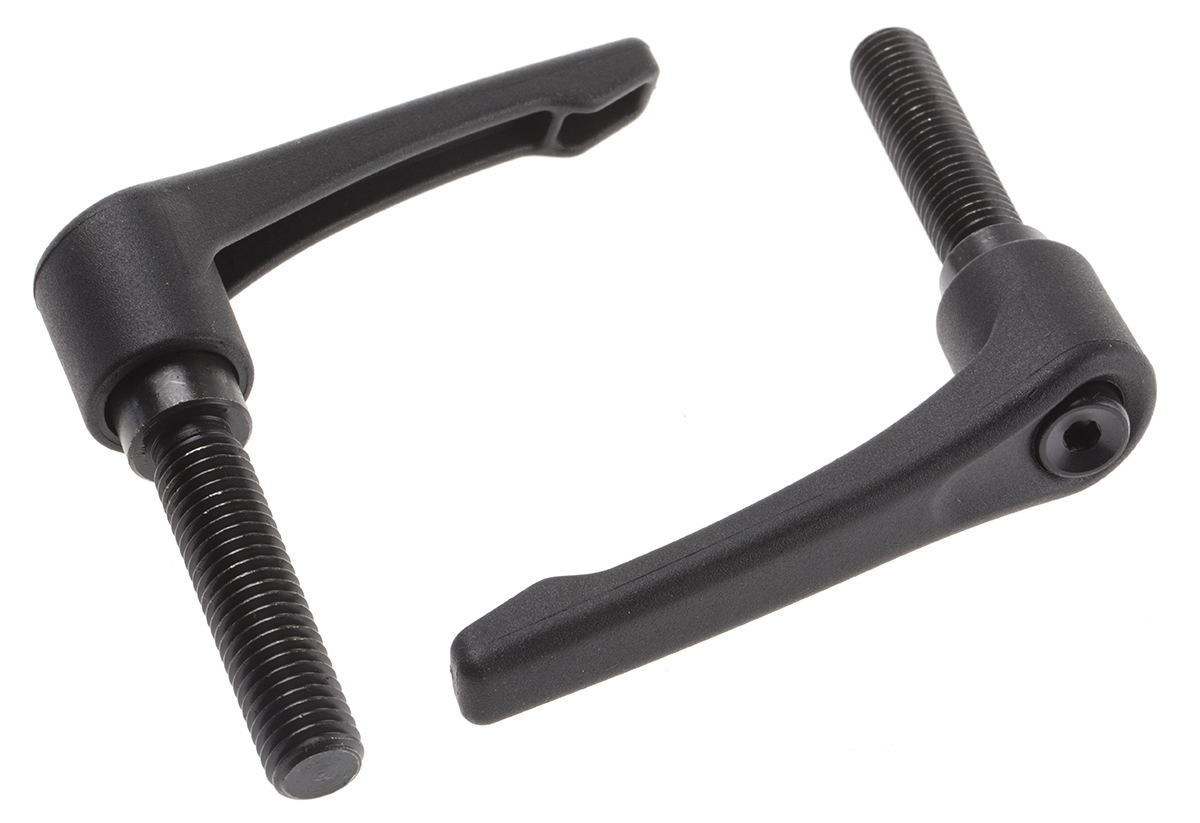 RS PRO Clamping Lever, M12 x 50 mm