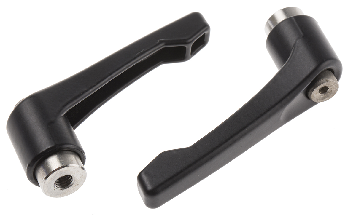 RS PRO Stainless Steel Clamping Lever, M6 x 10 mm