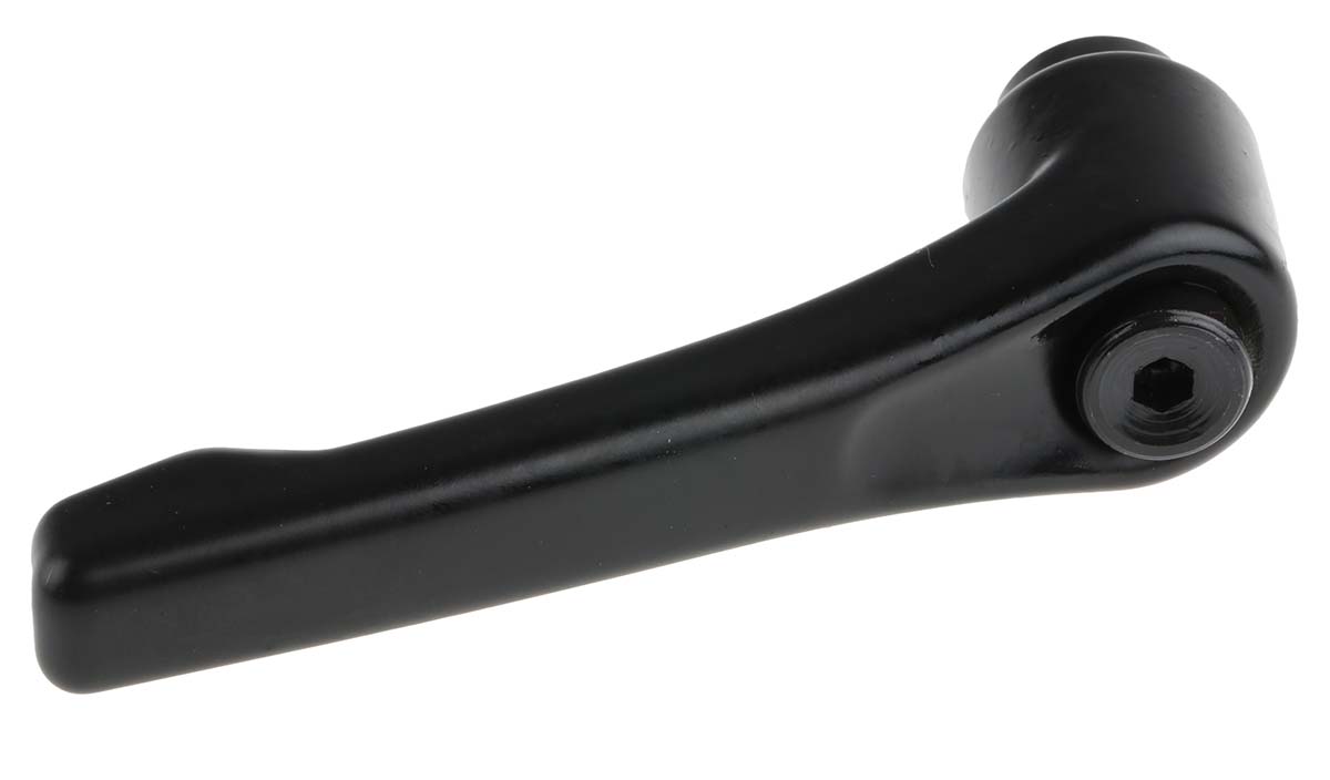 RS PRO Steel Clamping Lever, M10 x 12 mm