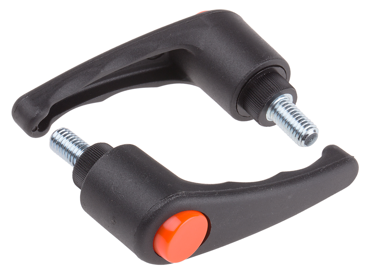 RS PRO Clamping Lever, M8 x 15 mm