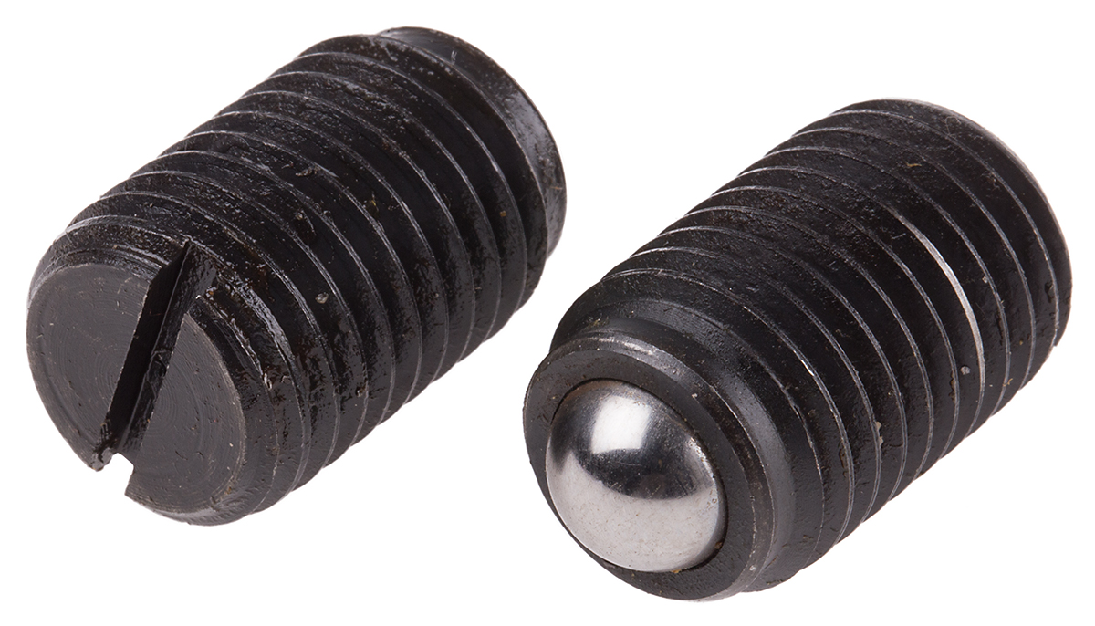RS PRO Stainless Steel M20 Spring Plunger, 34.5 mm Long