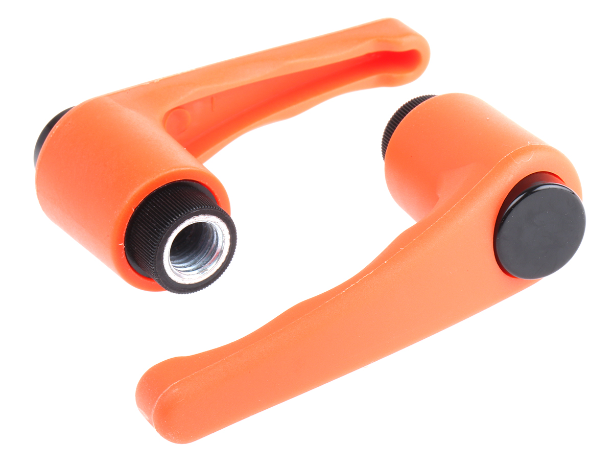 RS PRO Steel Clamping Lever, M12 x 18 mm