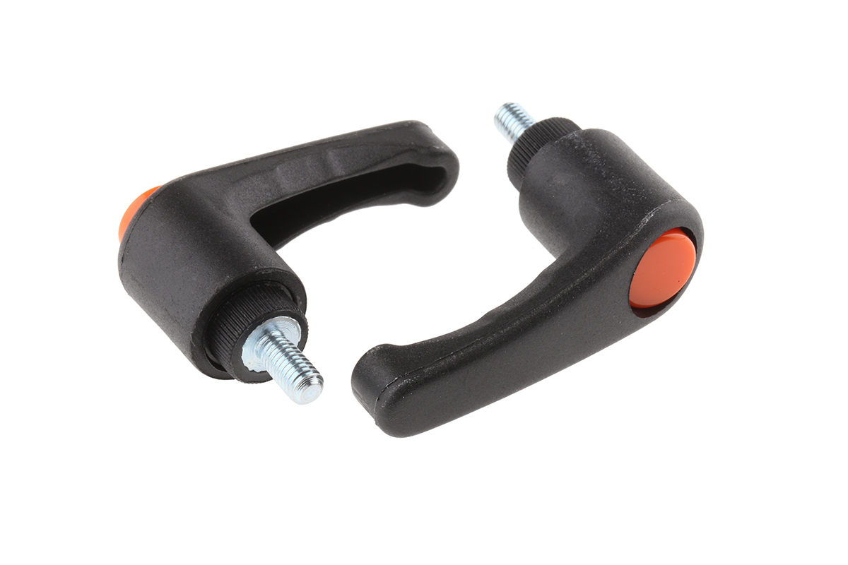 RS PRO Clamping Lever, M5 x 10 mm