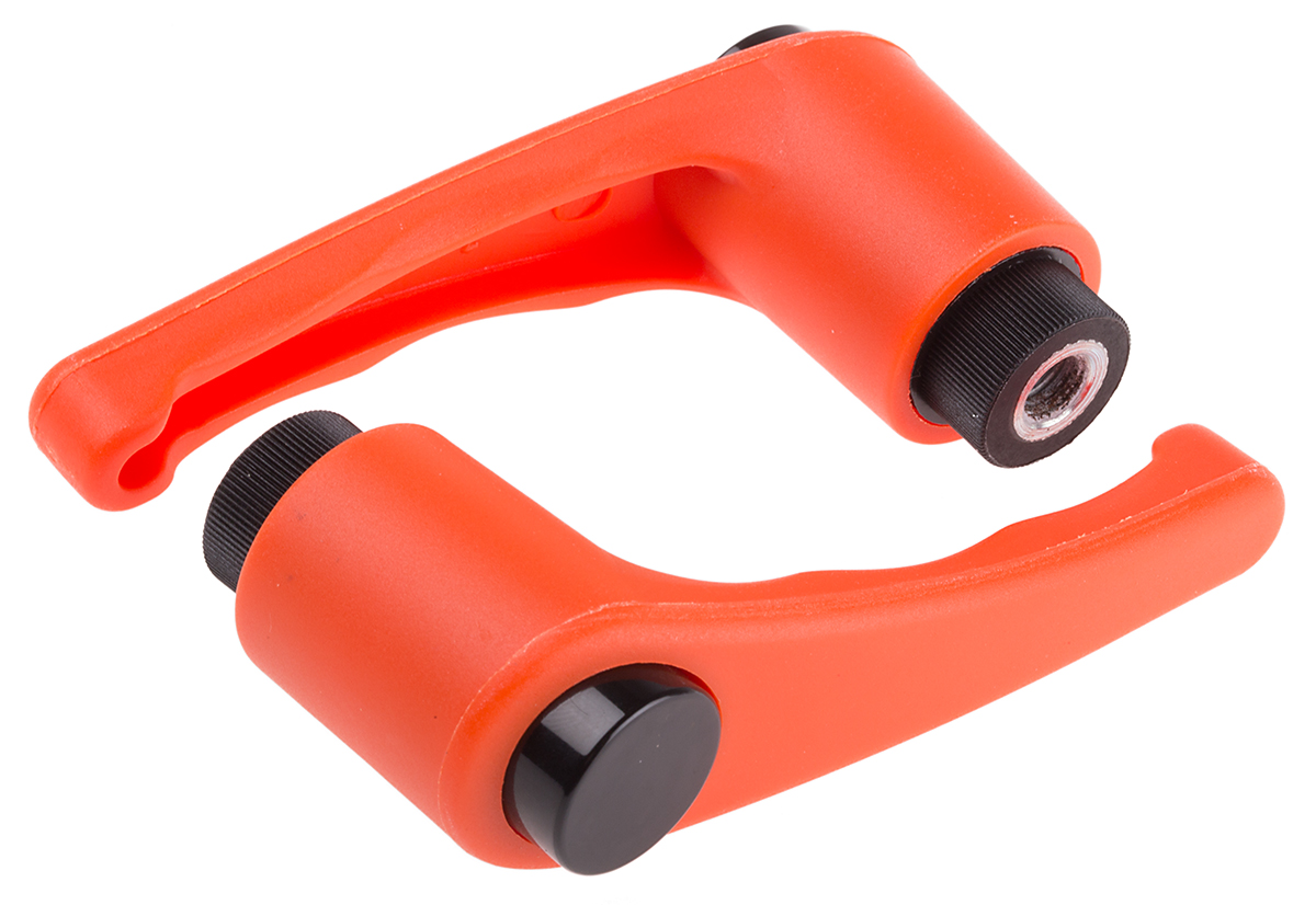 RS PRO Steel Clamping Lever, M8 x 15 mm