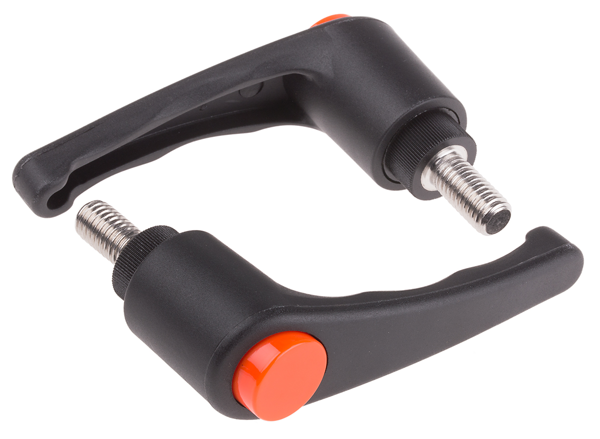 RS PRO Clamping Lever, M10 x 20 mm