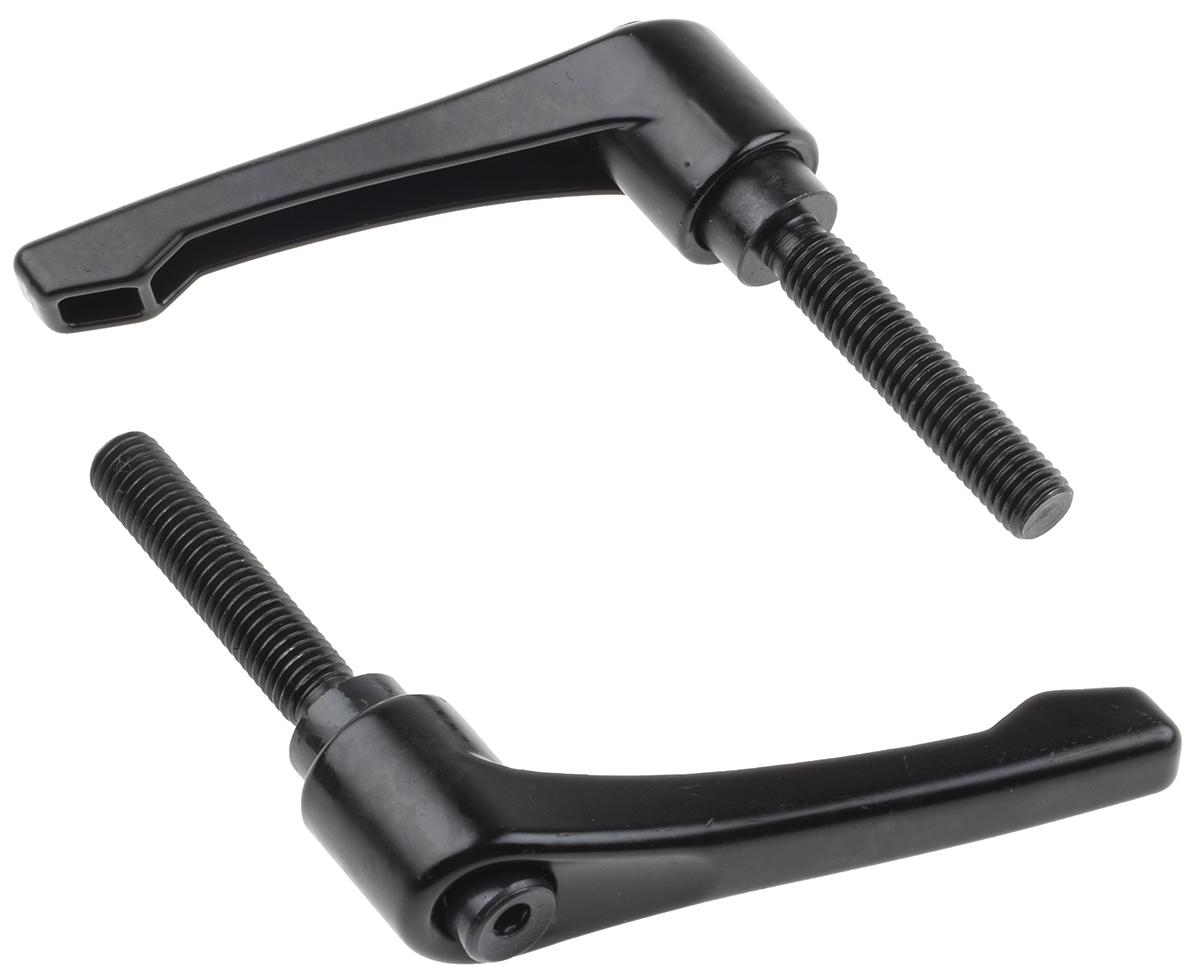 RS PRO Stainless Steel Clamping Lever, M10 x 50 mm