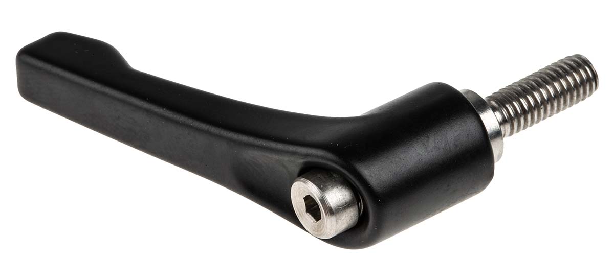 RS PRO Stainless Steel Clamping Lever, M6 x 16 mm