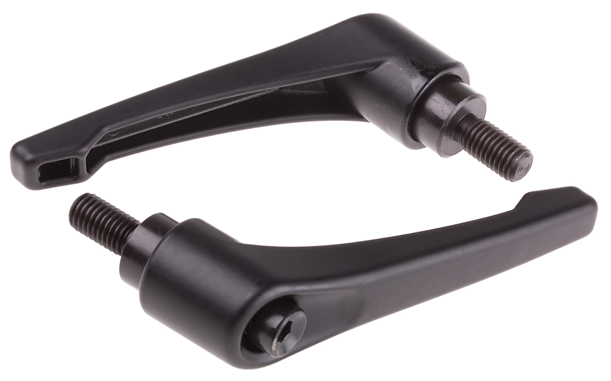 RS PRO Stainless Steel Clamping Lever, M10 x 20 mm