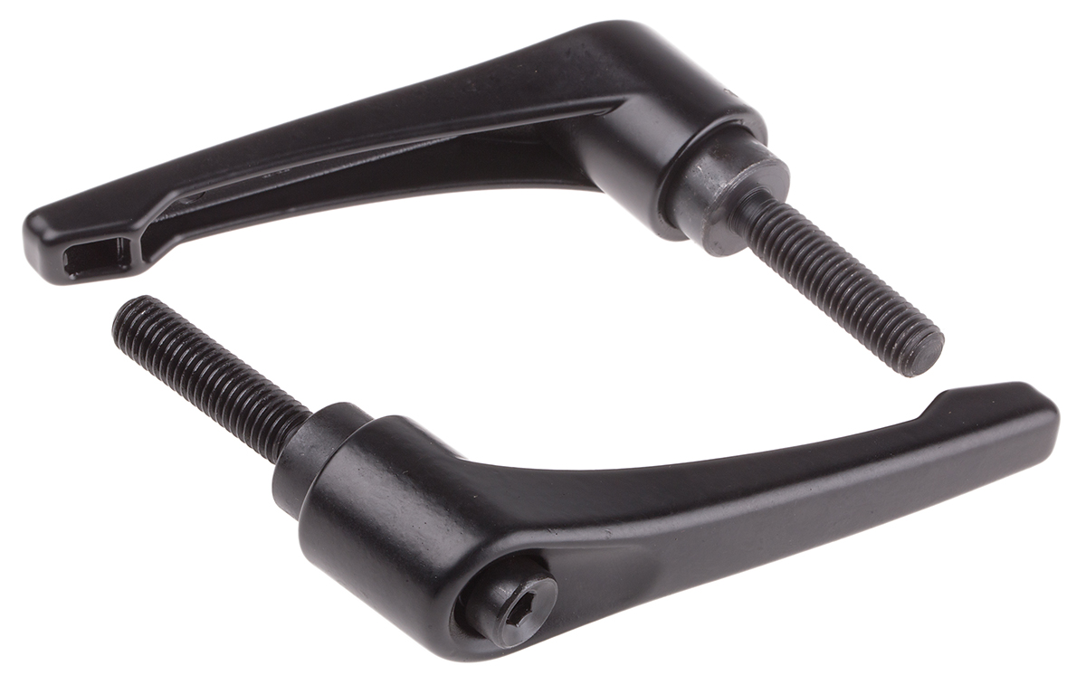RS PRO Stainless Steel Clamping Lever, M10 x 40 mm