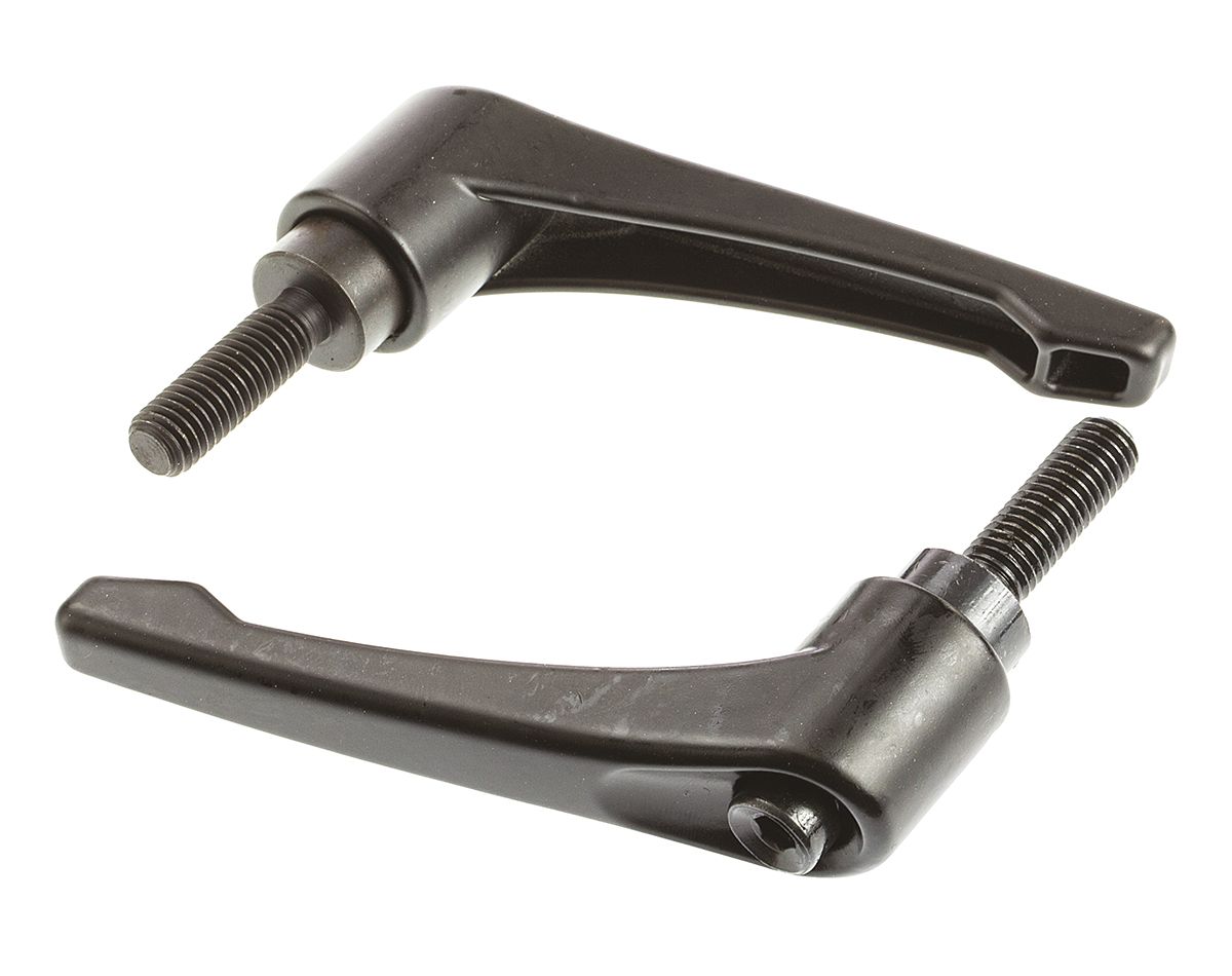 RS PRO Stainless Steel Clamping Lever, M10 x 32 mm