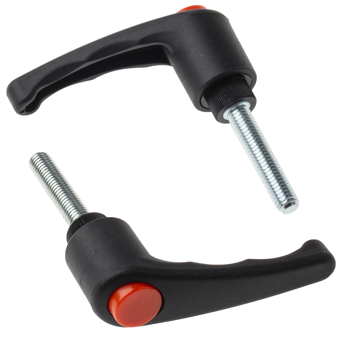 RS PRO Stainless Steel Clamping Lever, M8 x 40 mm