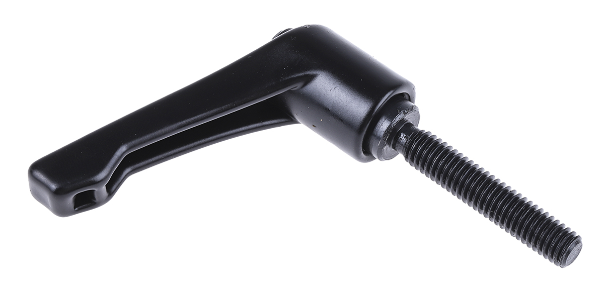 RS PRO Steel Clamping Lever, M6 x 32 mm