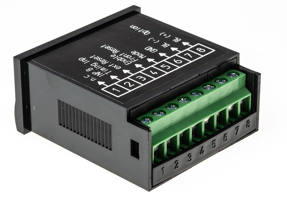 6134012850 Kubler CODIX 134 Timer, 8 Digit LCD, 0 → 0.7 V dc