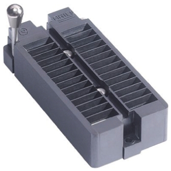 Aries Electronics 2.54 mm Pitch 48 Way DIP Through Hole Test IC Socket