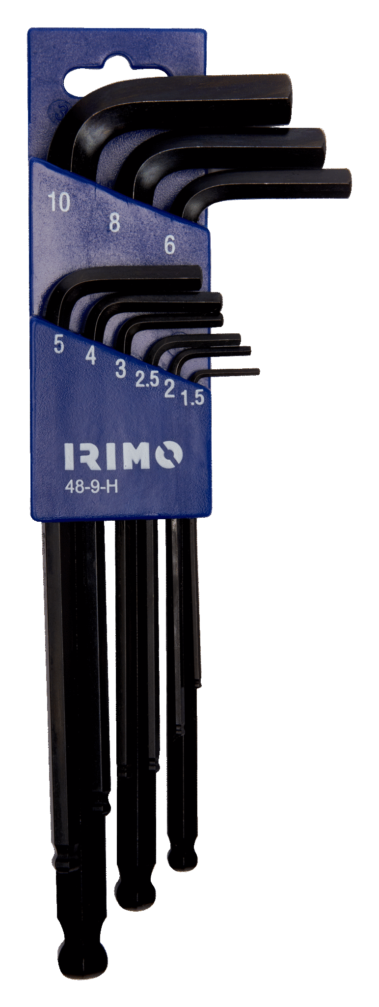IRIMO 9 piece L Metric Hex Key Set, Hex size 8 mm