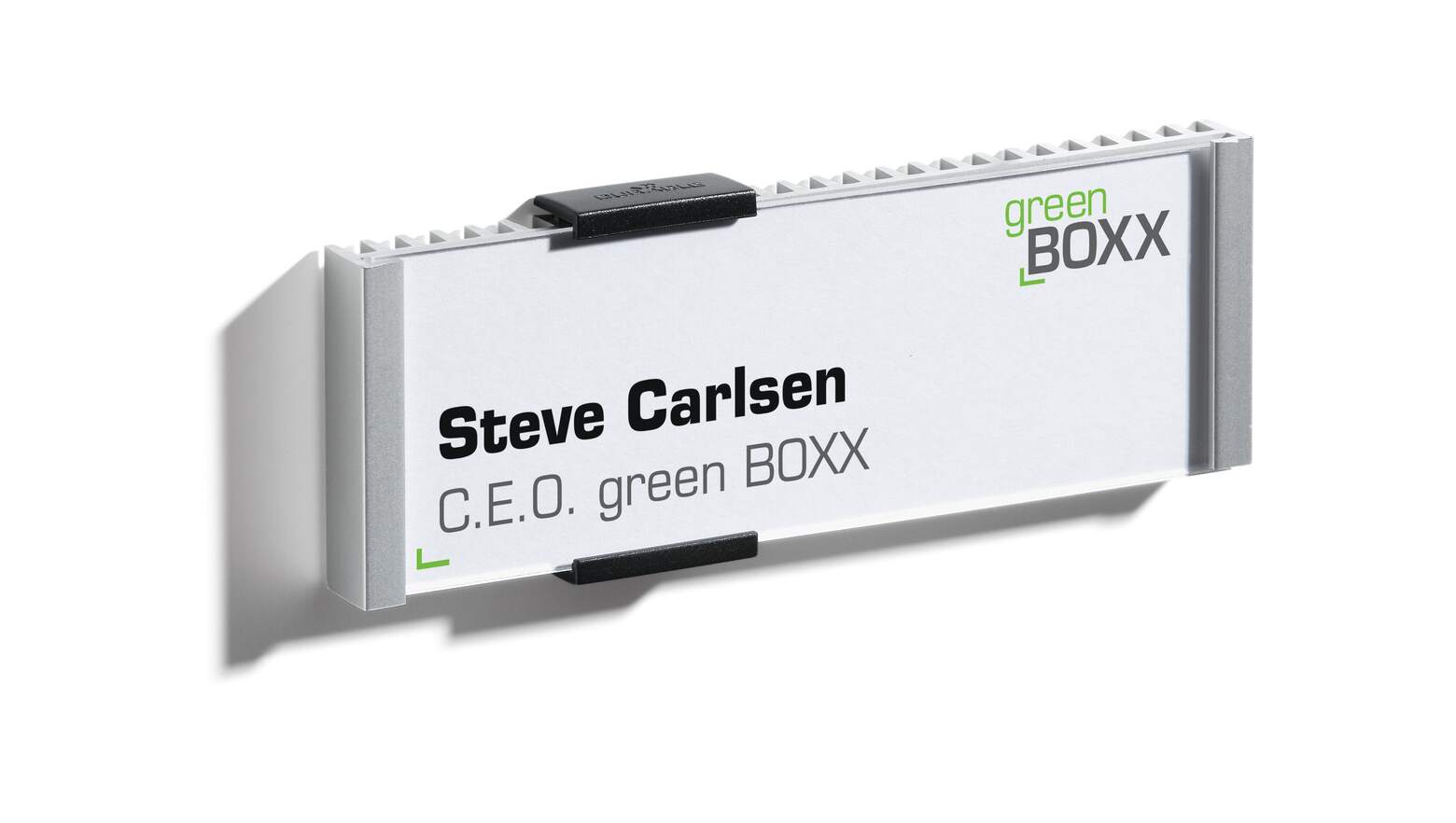 Durable White Out-of-door plate, 149 x 52.5 mm Sheets