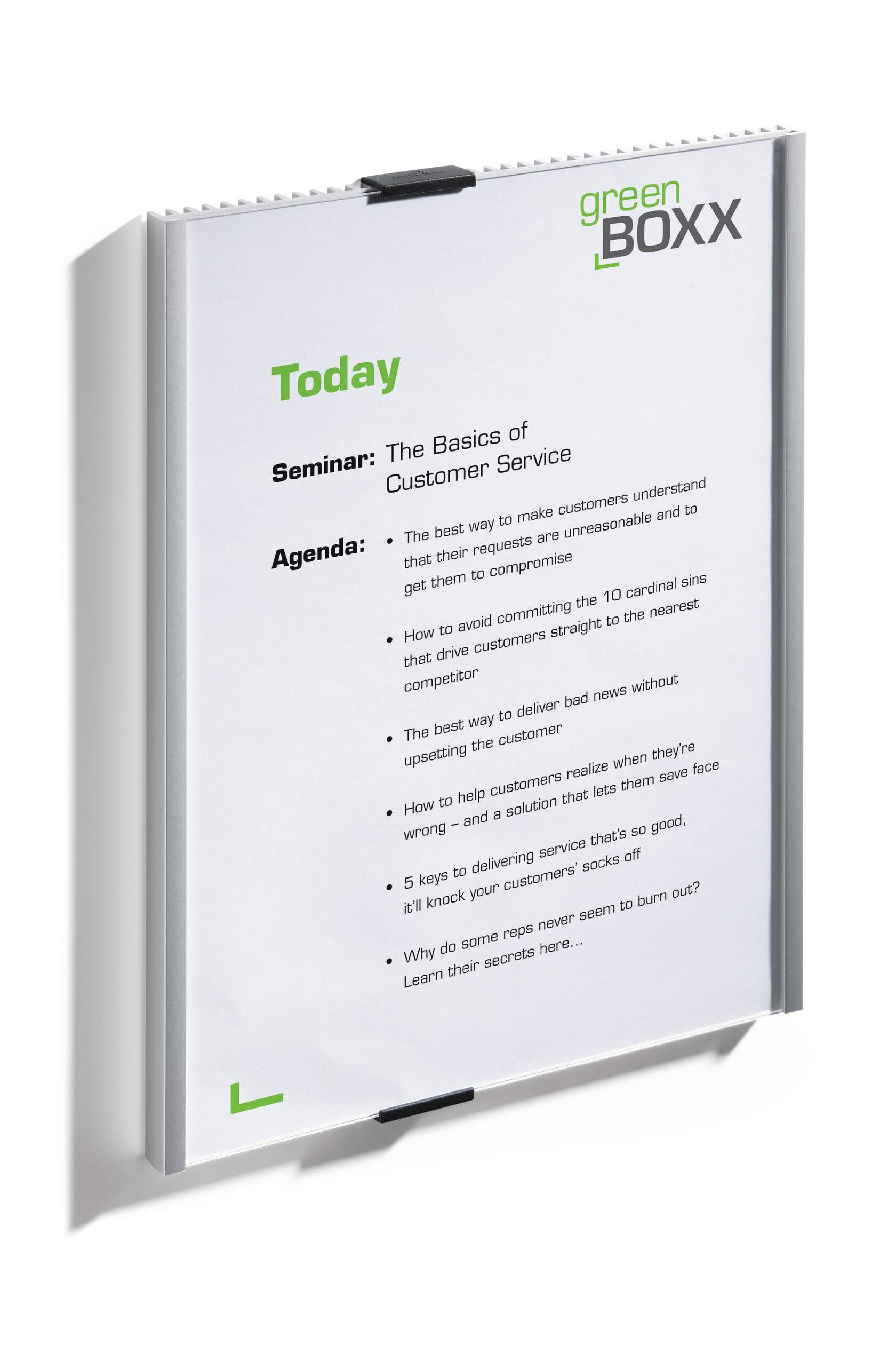 Durable White Out-of-door plate, A4 Sheets