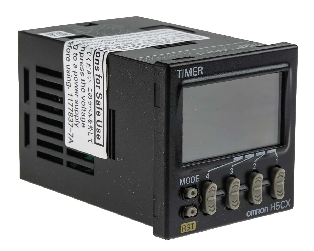 Multi Function Timer Relay, 8-Pin Connector, 0.001 s → 9999 h, 1 Contacts, SPDT, 100 → 240 V ac