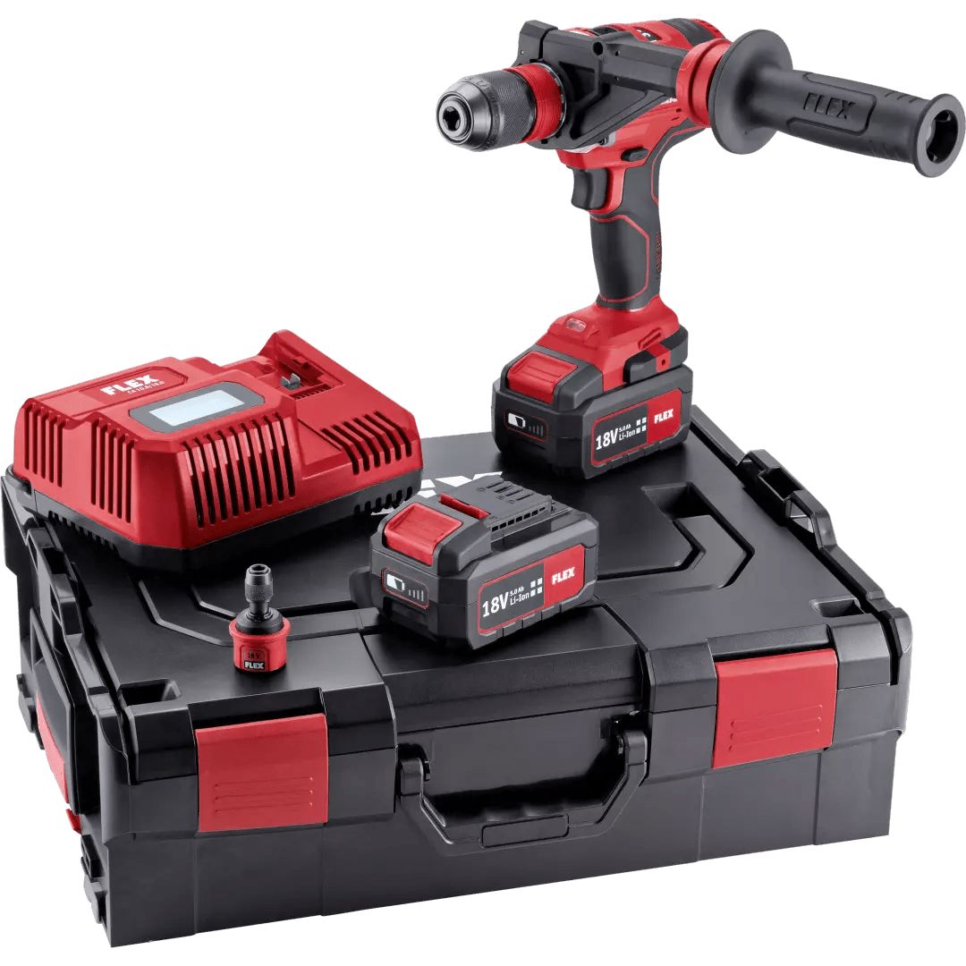 Flex DD SDS Cordless 18 V 1.5 to 13 mm 135 Nm