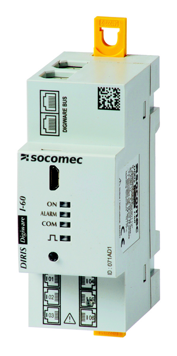 Socomec 3 Phase Digital Energy Meter, Type Electronic