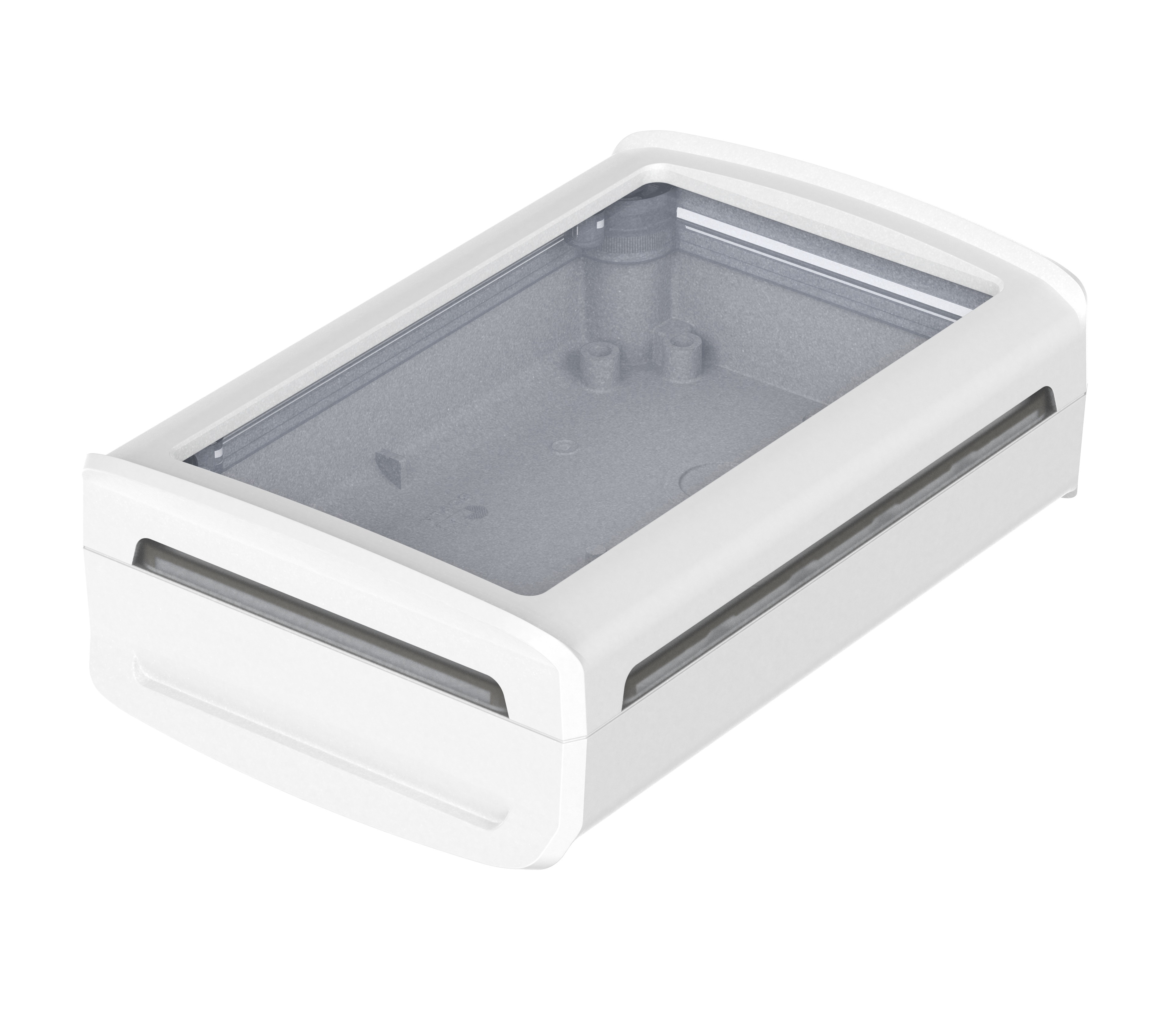 Bopla BoVersa Series White Polycarbonate General Purpose Enclosure, IP66, IP68 88 mm, 134.9 mm, 42 mm