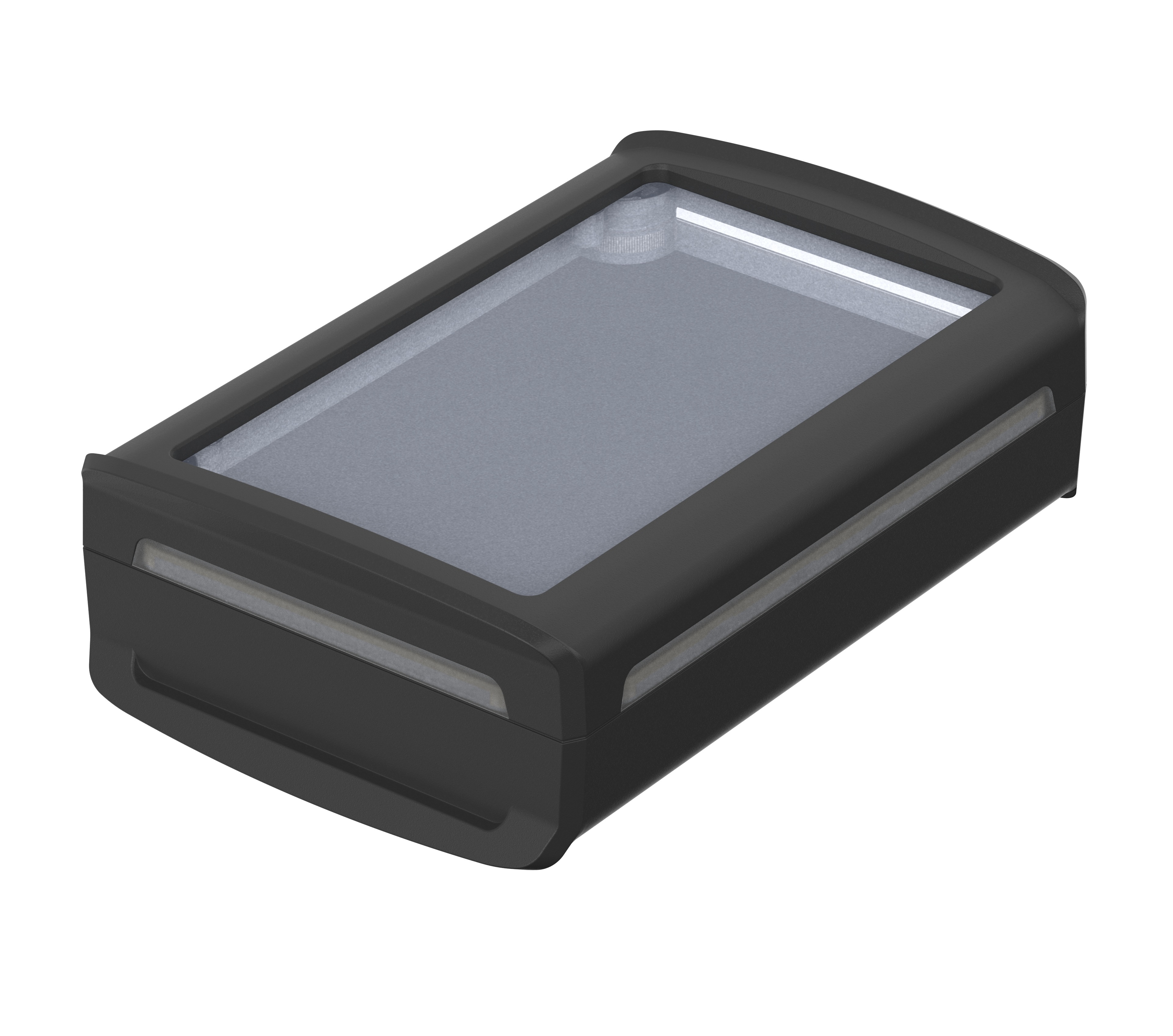 Bopla BoVersa Series Transparent, Black Polycarbonate General Purpose Enclosure, IP66, IP68 88 mm, 134.9 mm, 42 mm