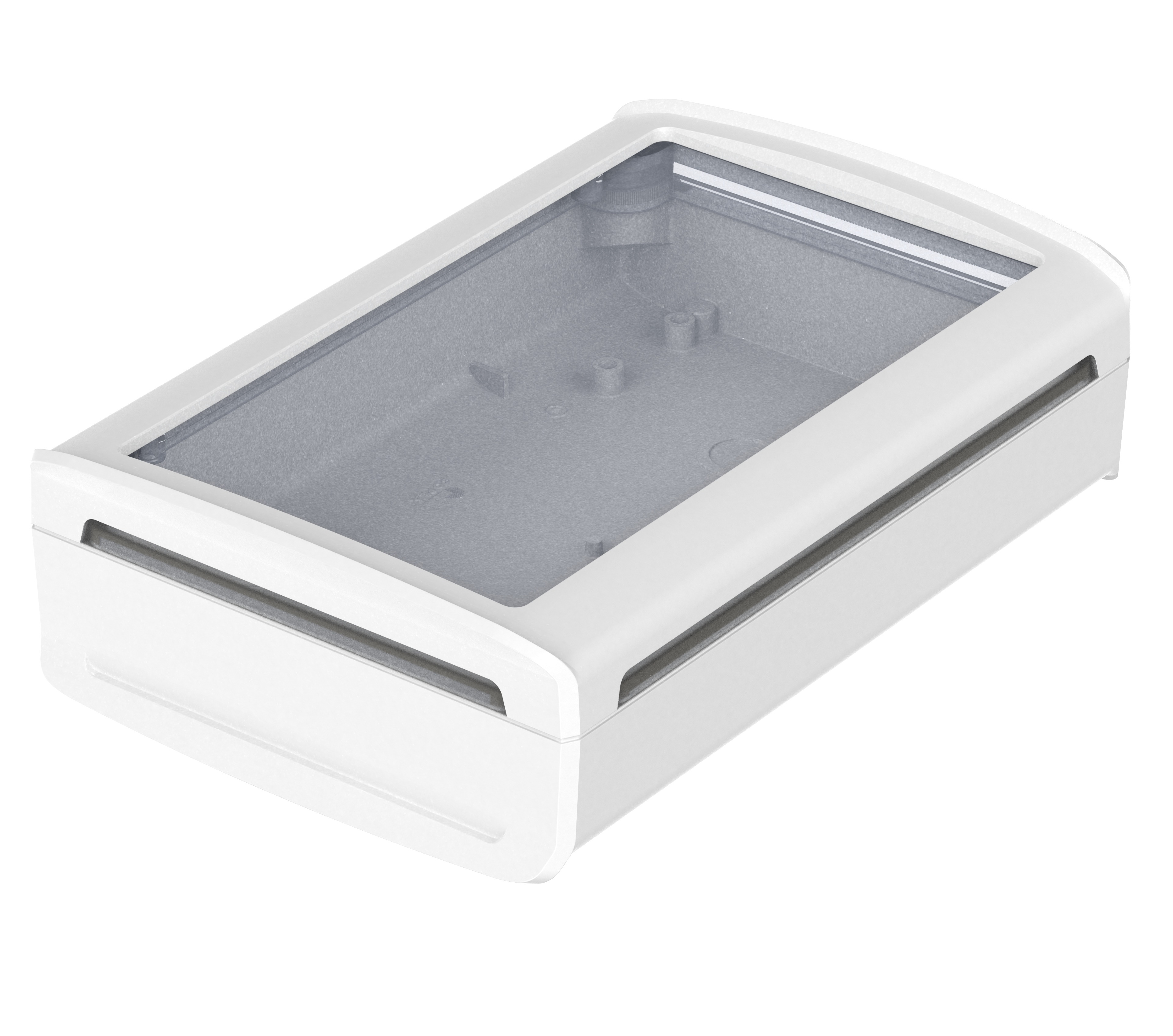 Bopla BoVersa Series White Polycarbonate General Purpose Enclosure, IP66, IP68 120 mm, 180 mm, 52 mm