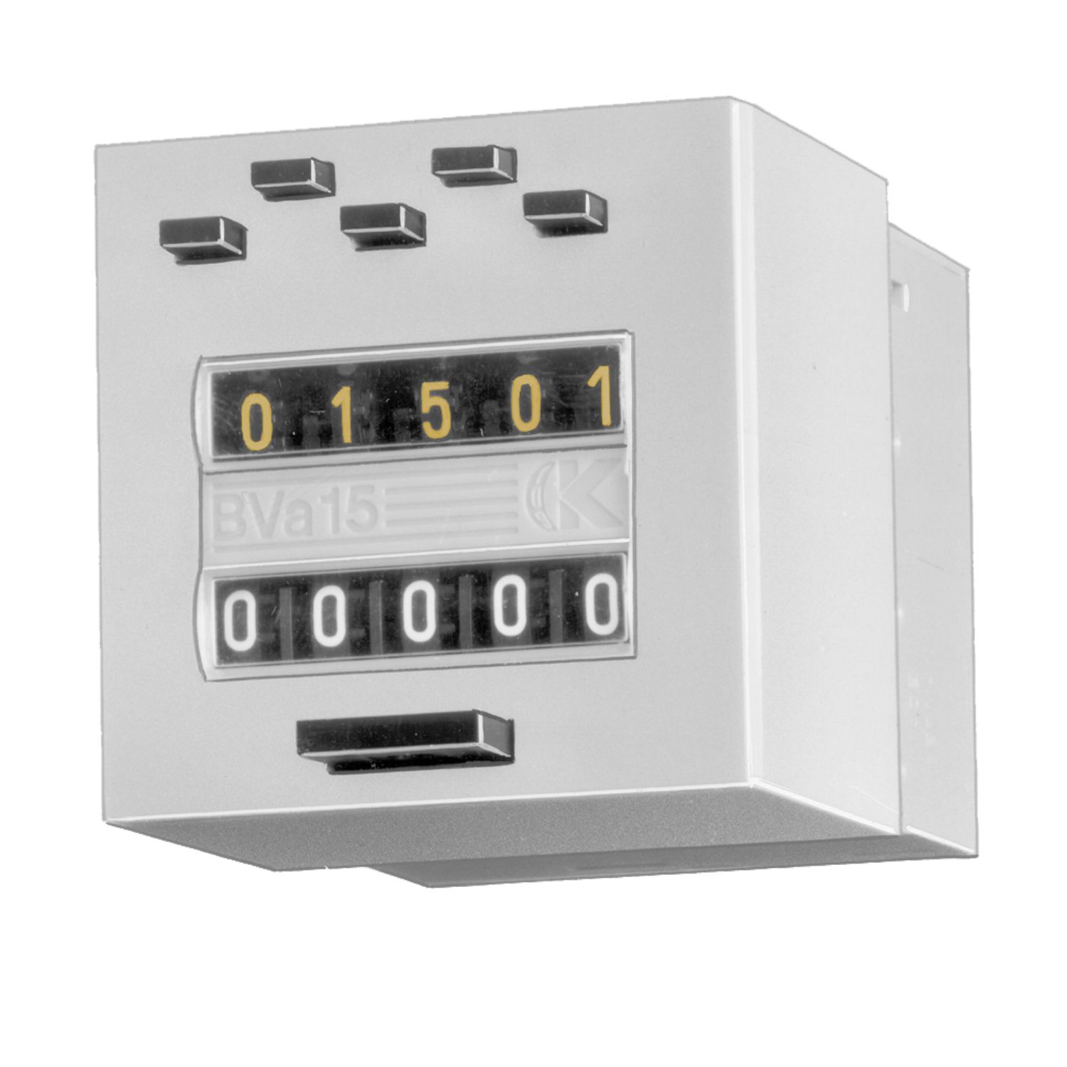 2100210066 Kubler 2100 Counter, 5 Digit Mechanical, 18Hz, 230 V ac