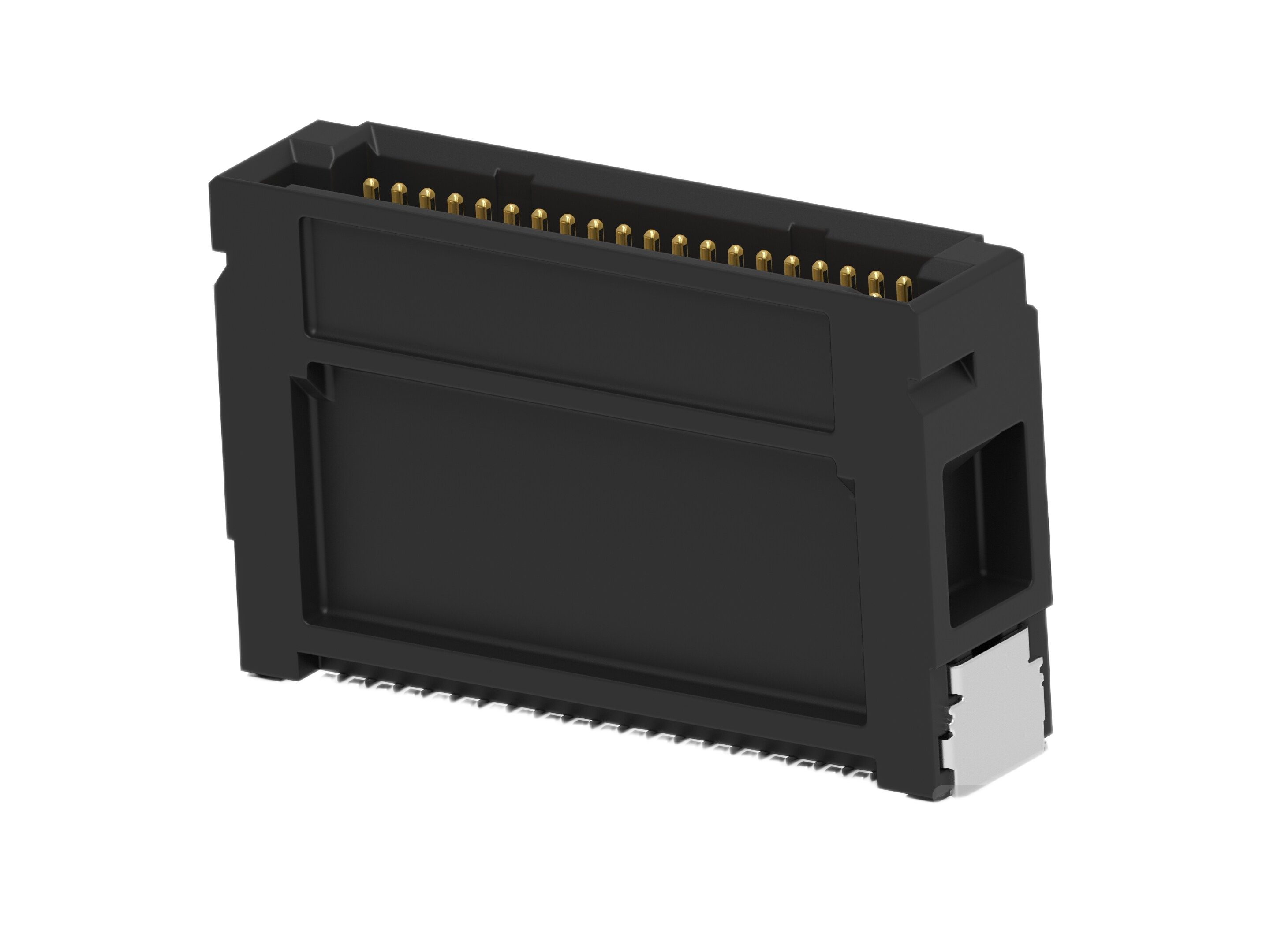 ERNI ERNI MicroCon Series Vertical Surface PCB Header, 16 Contact(s), 0.8 mm Pitch, 2 Row, Shrouded