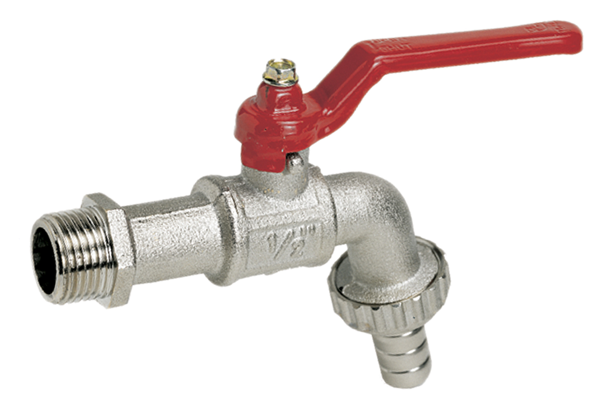 RS PRO Chrome Brass Lever Bib Tap BSP