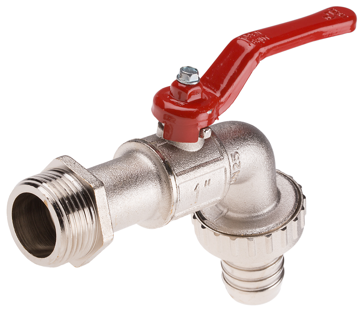 RS PRO Chrome Brass Lever Bib Tap BSP